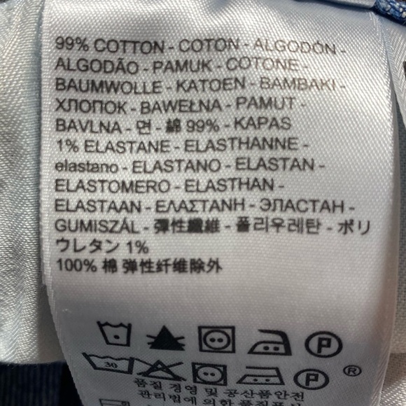 Levi’s 501 White Oak Cone Button-fly Denim Jean Shorts Size 27 - Picture 11 of 11